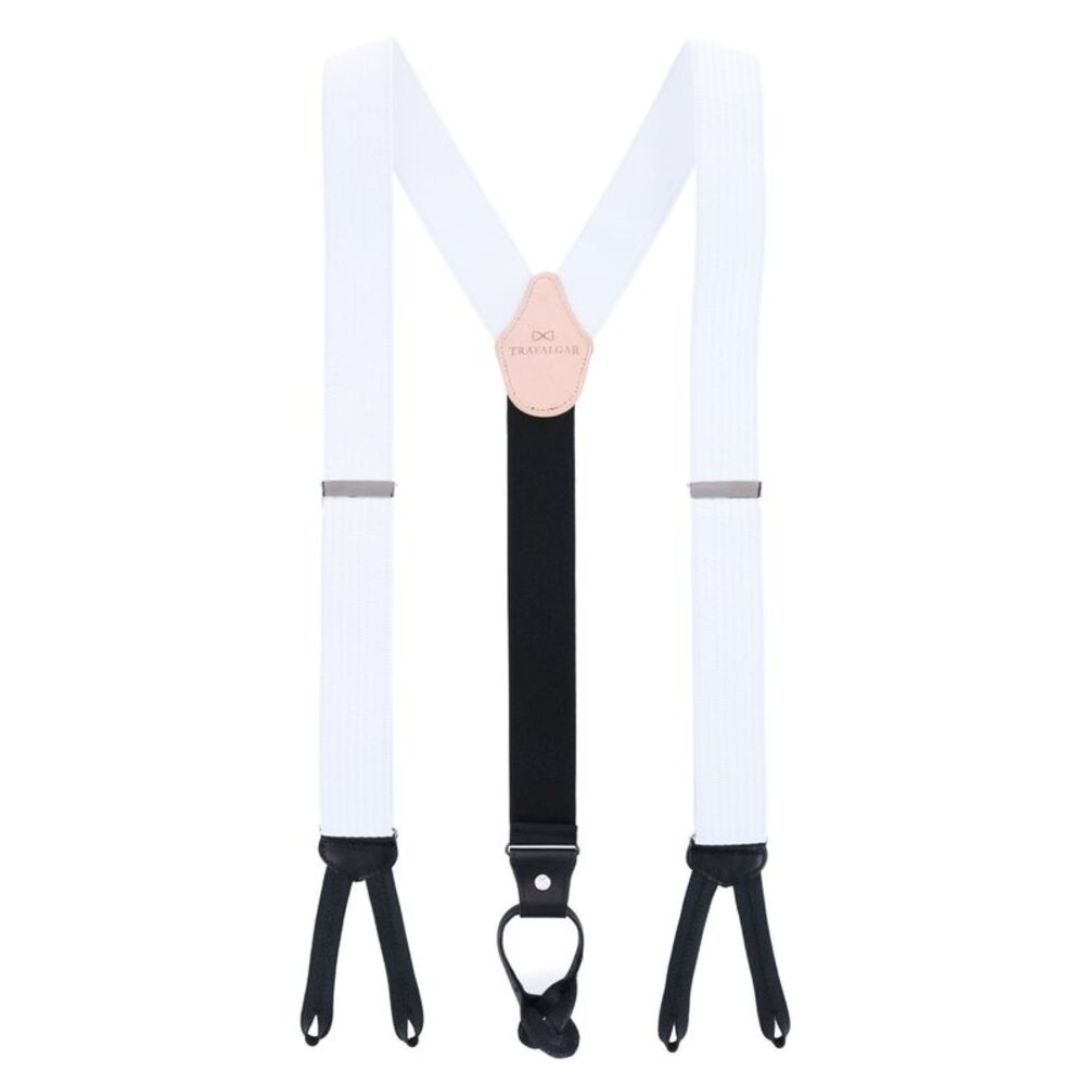 Trafalgar Men's Big & Tall 35mm Regal Formal Suspenders
